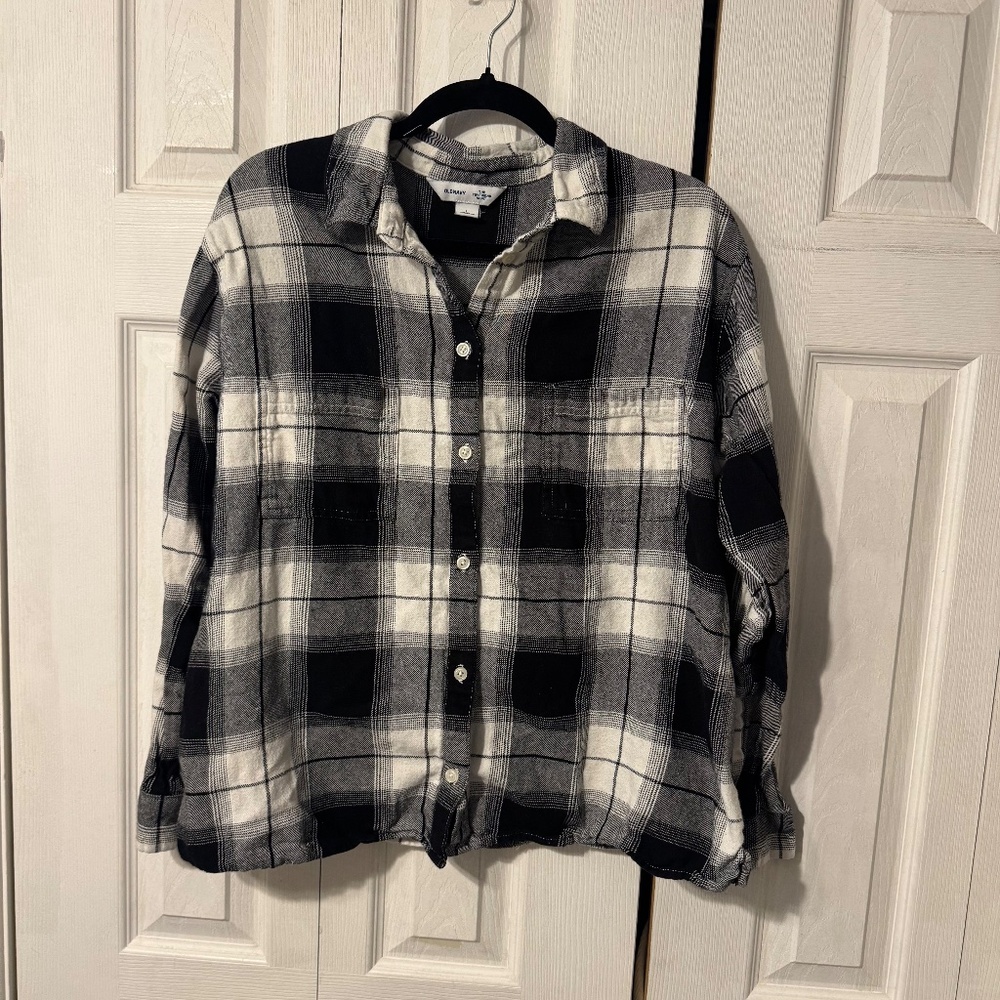 The Black Keys Back Piece Upcycled Graphic T-Shirt & Flannel - Sz Women's Large - Picture 3 of 3